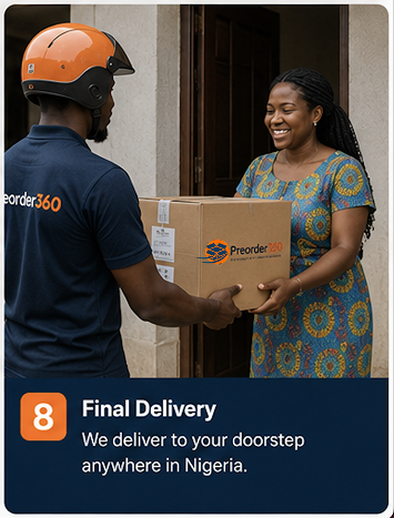 Delivery to customer door